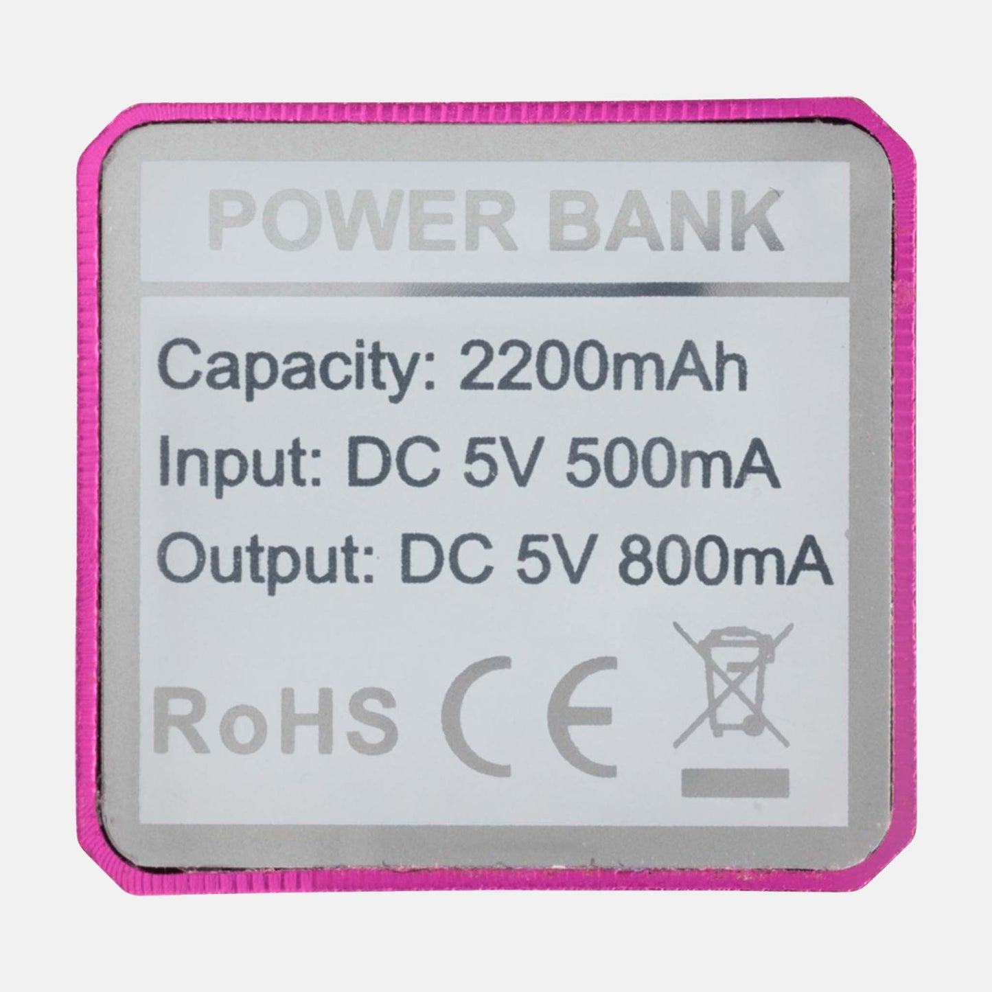 WS101B 2200/2600 mAh Powerbank