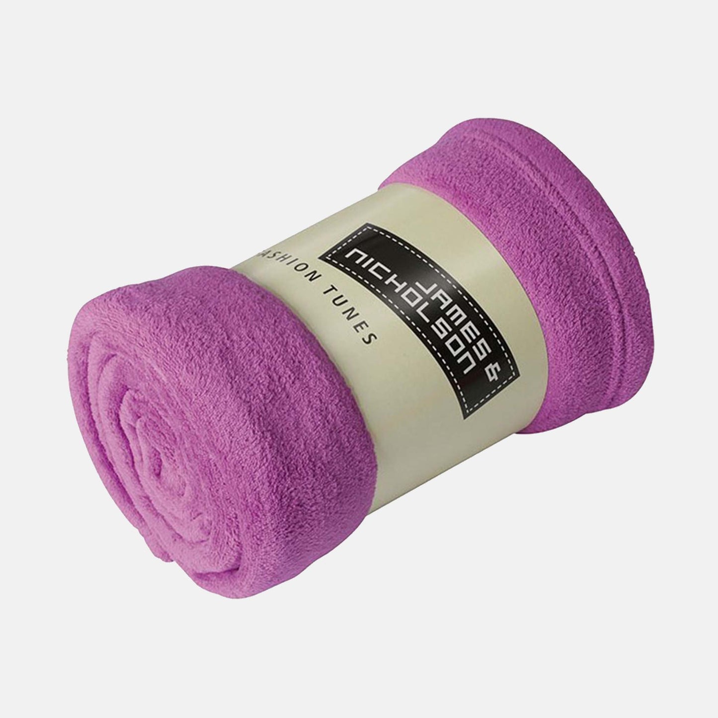 Microvezel Fleece Deken met Borduring