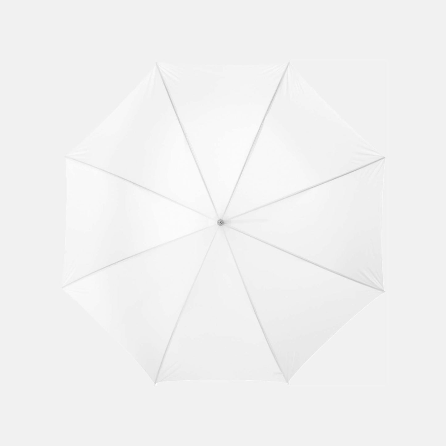 Paraplu met houten handvat met bedrukking