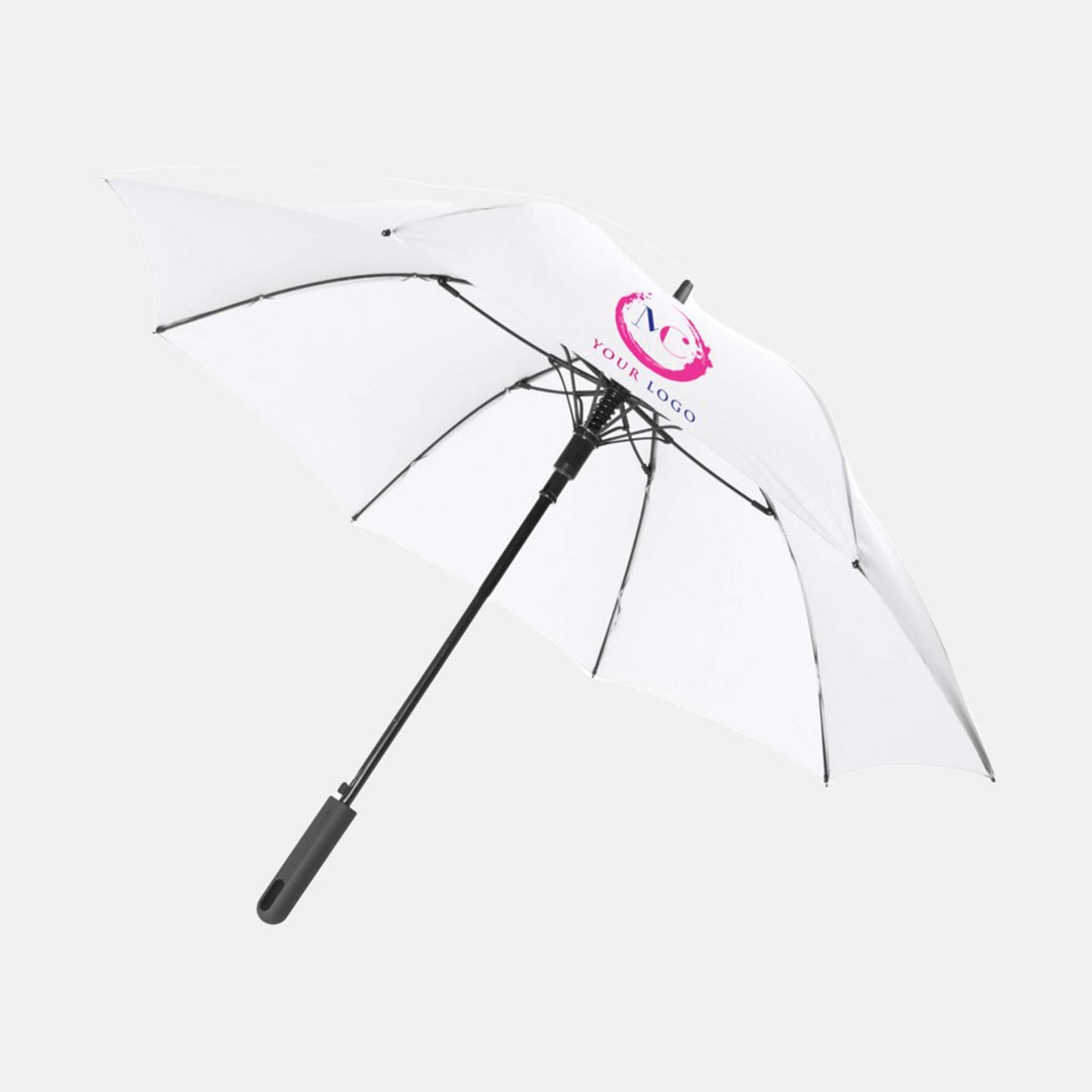 Luxe storm paraplu met bedrukking