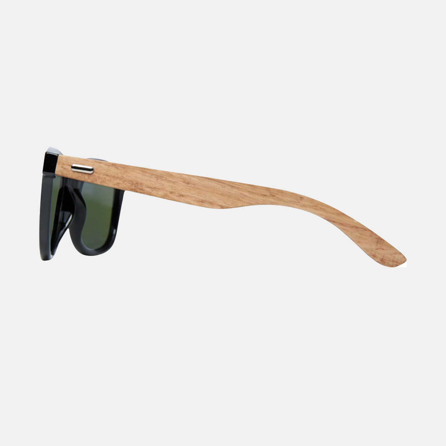 Duurzame houten zonnebrillen met logo in geschenkverpakking
