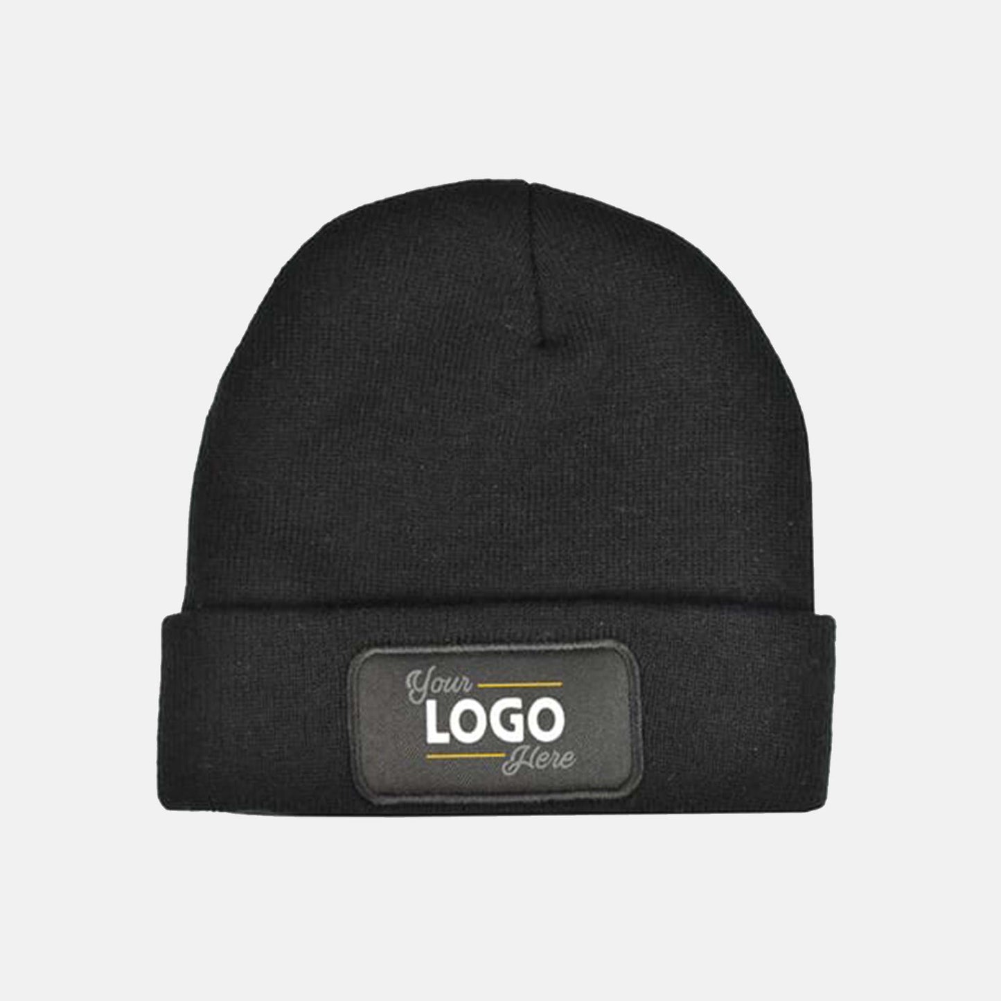 Gebreide RPET Muts met Label