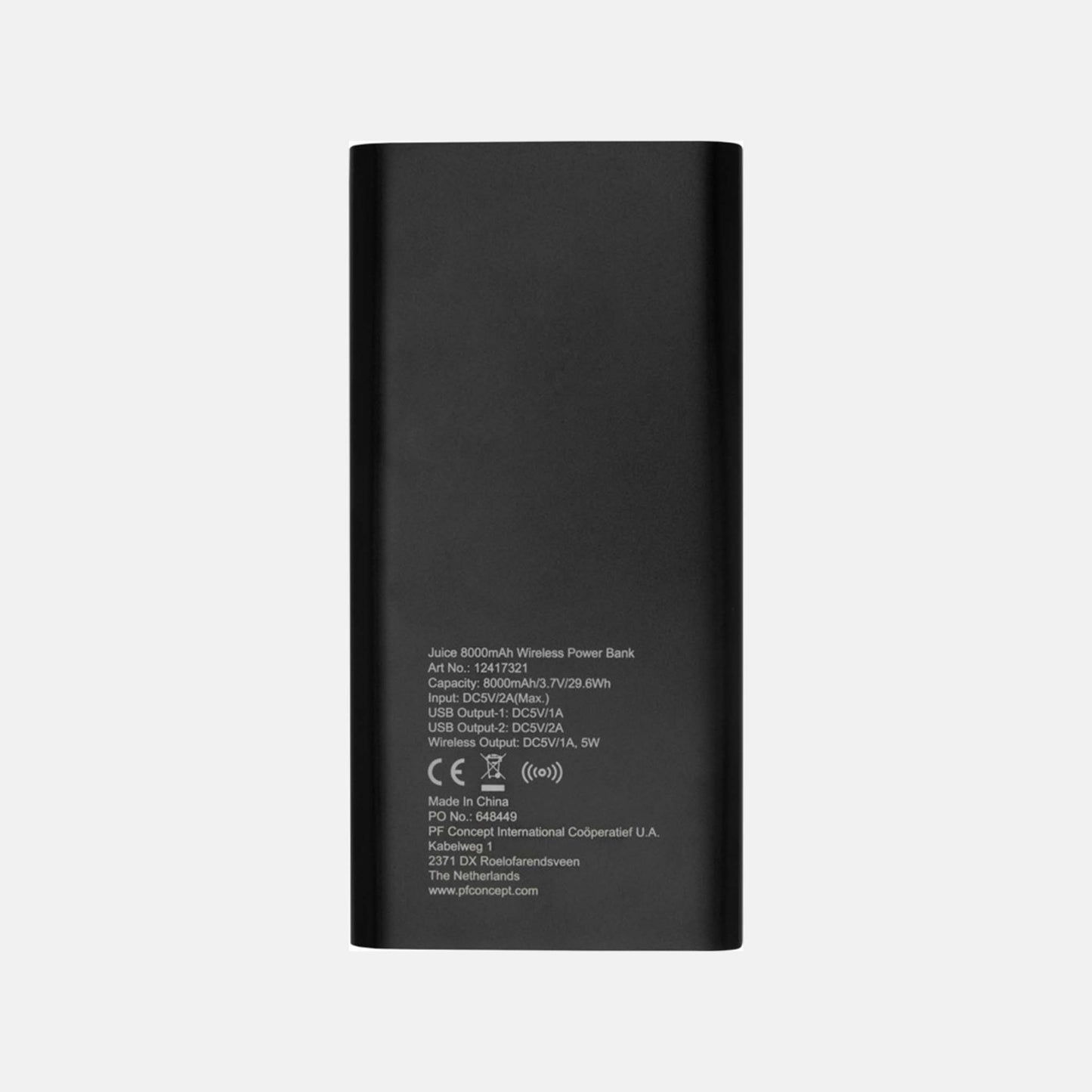 Juice 8000 mAh Draadloze Powerbank