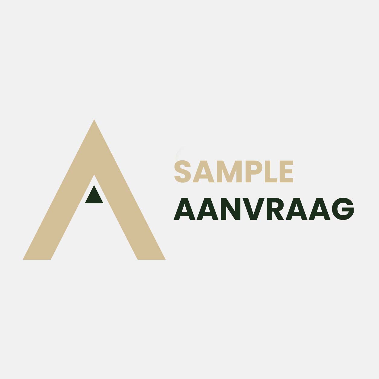 Sample aanvraag