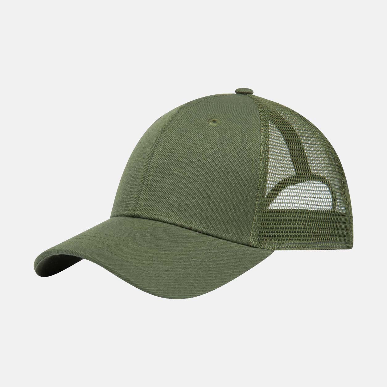 Luxe trucker cap met borduring