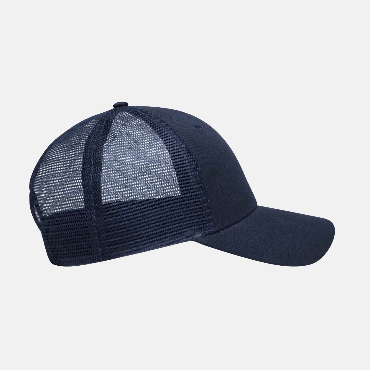 Luxe trucker cap met borduring