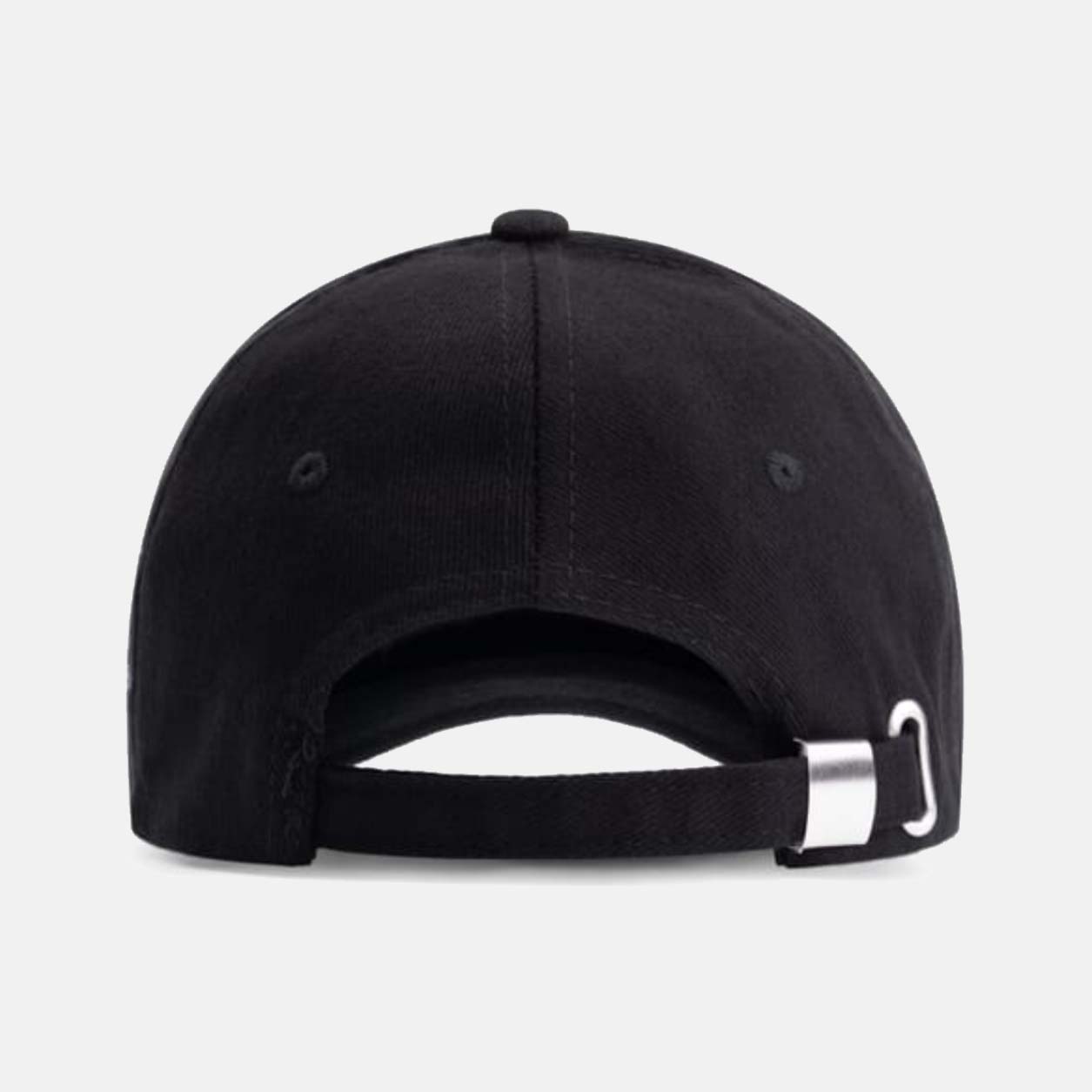 Twill cap met borduring