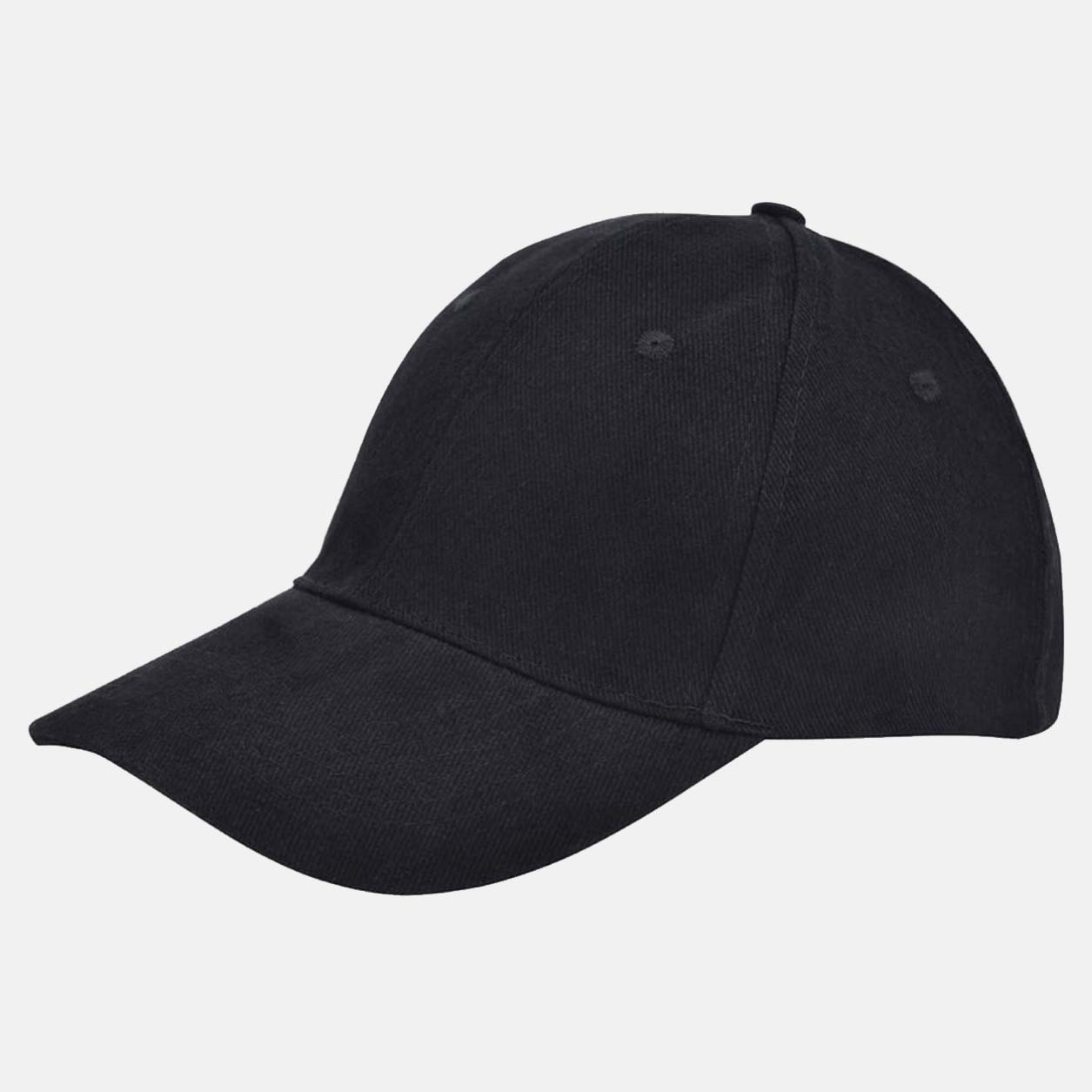 Twill cap met borduring