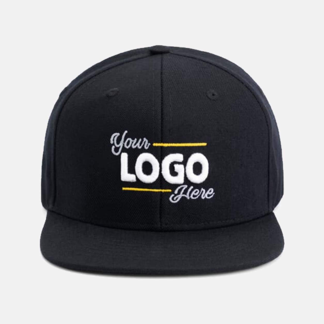 Premium Snapback met borduring