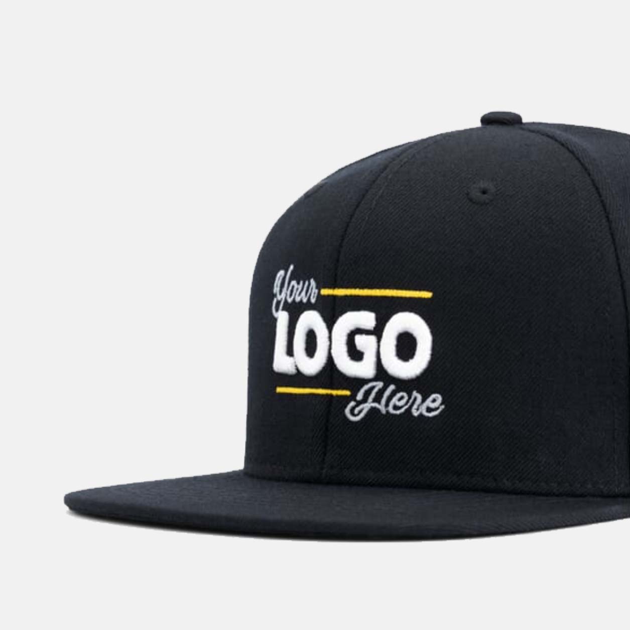 Premium Snapback met borduring