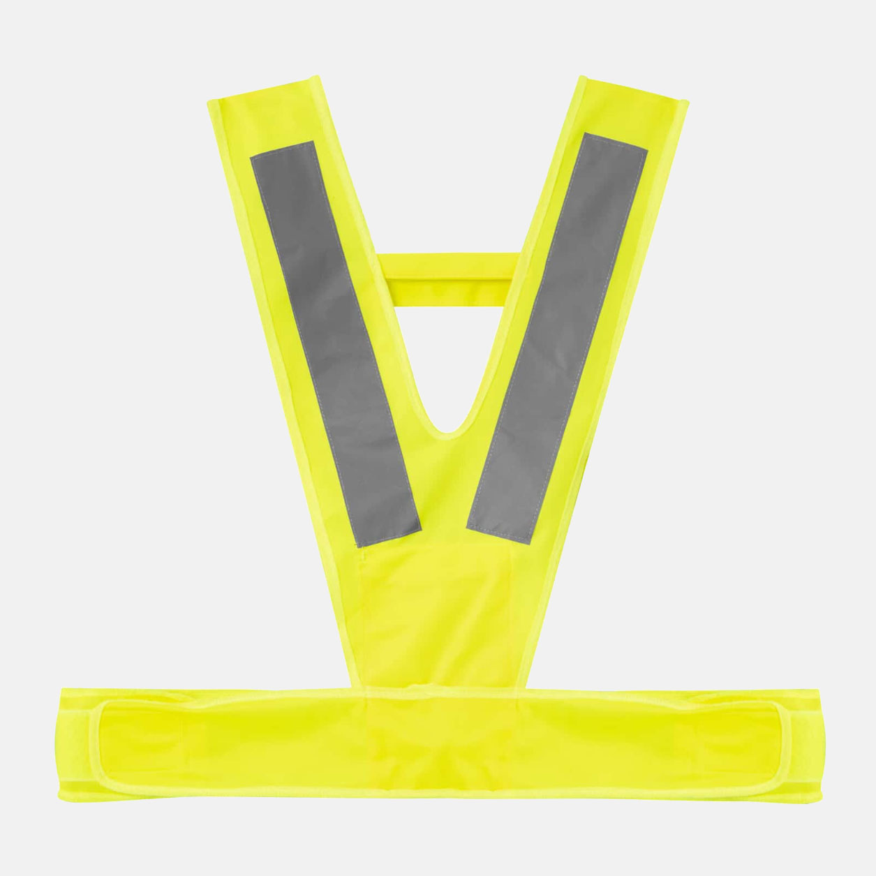 Veiligheidshesjes V-vorm blanco