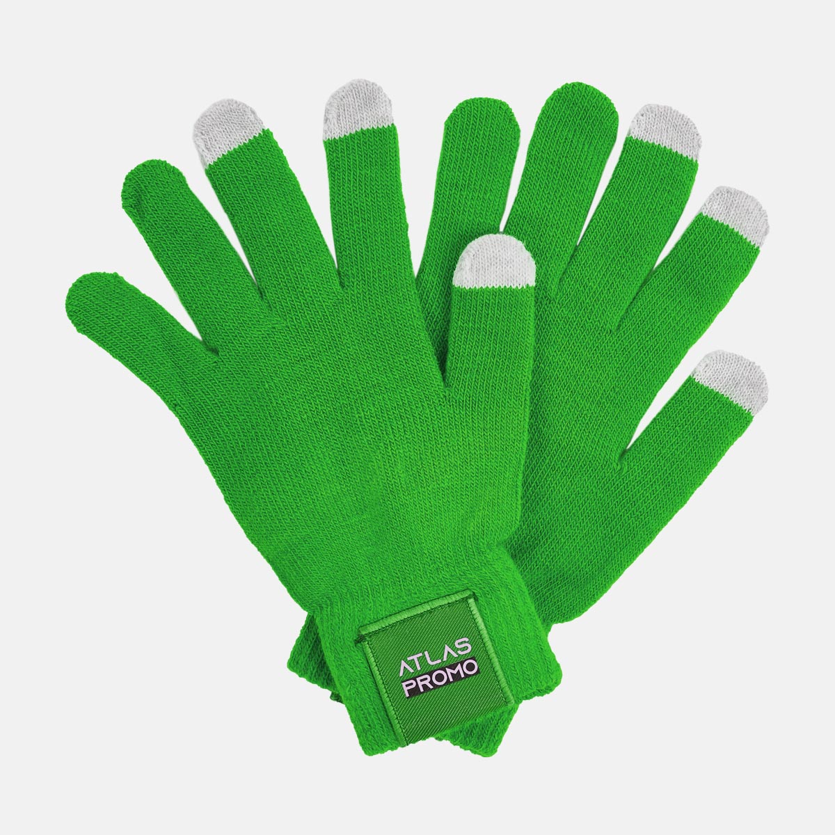Touchscreen handschoenen met bedrukking