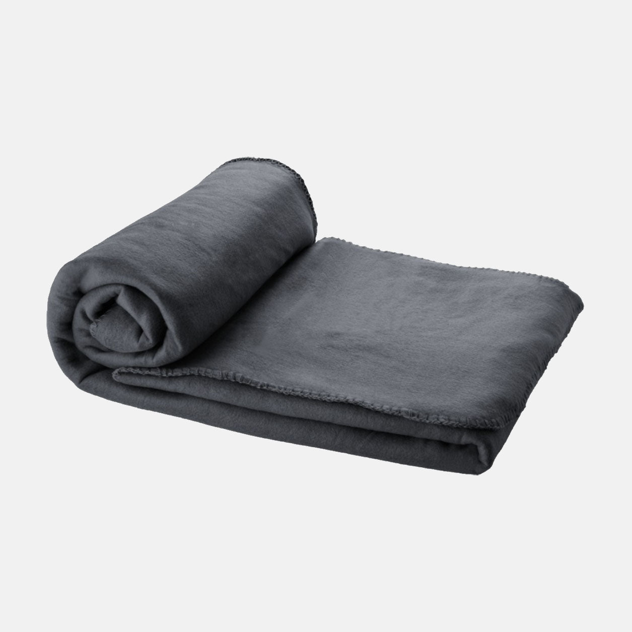 Fleece dekens met bedrukking op tasje 150x120cm