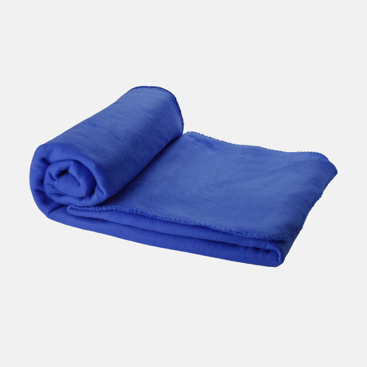 Fleece dekens met bedrukking op tasje 150x120cm