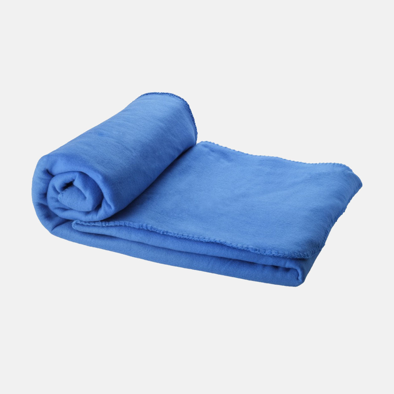 Fleece dekens met bedrukking op tasje 150x120cm