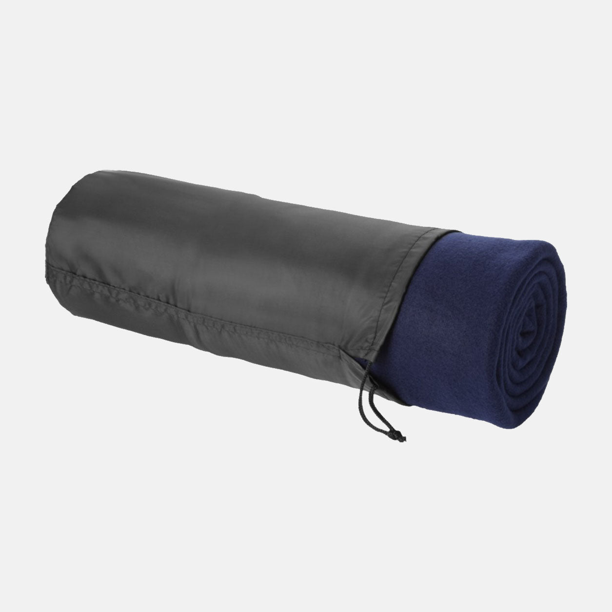 Fleece dekens met bedrukking op tasje 150x120cm