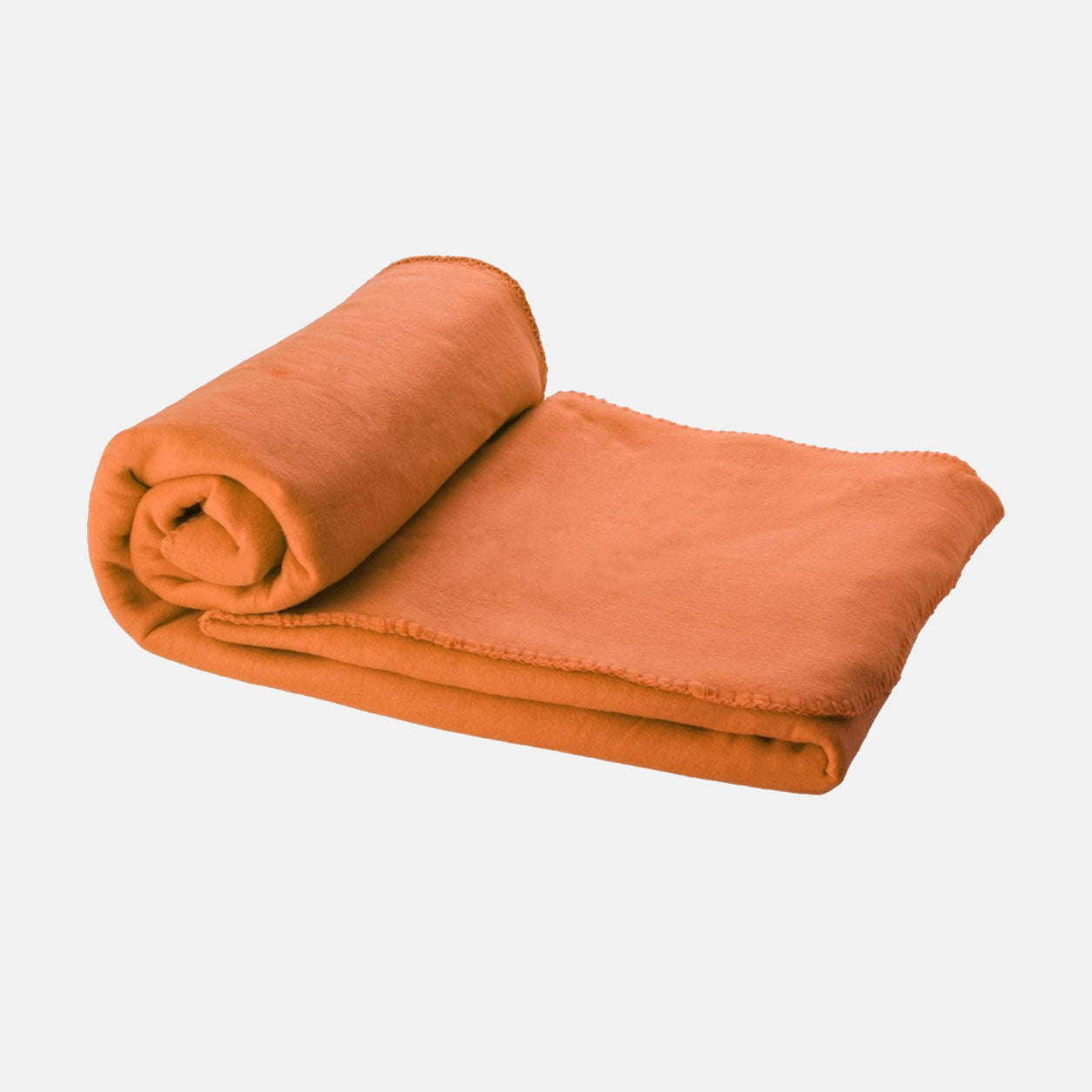 Fleece dekens met bedrukking op tasje 150x120cm