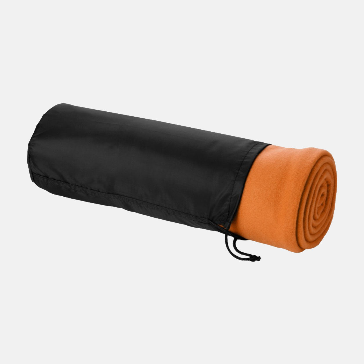Fleece dekens met bedrukking op tasje 150x120cm