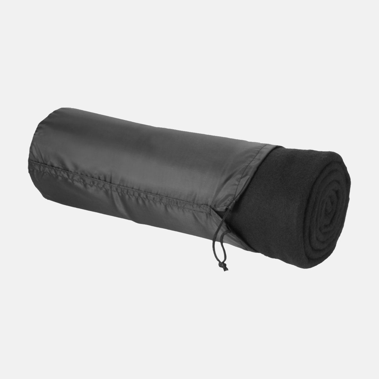 Fleece dekens met bedrukking op tasje 150x120cm