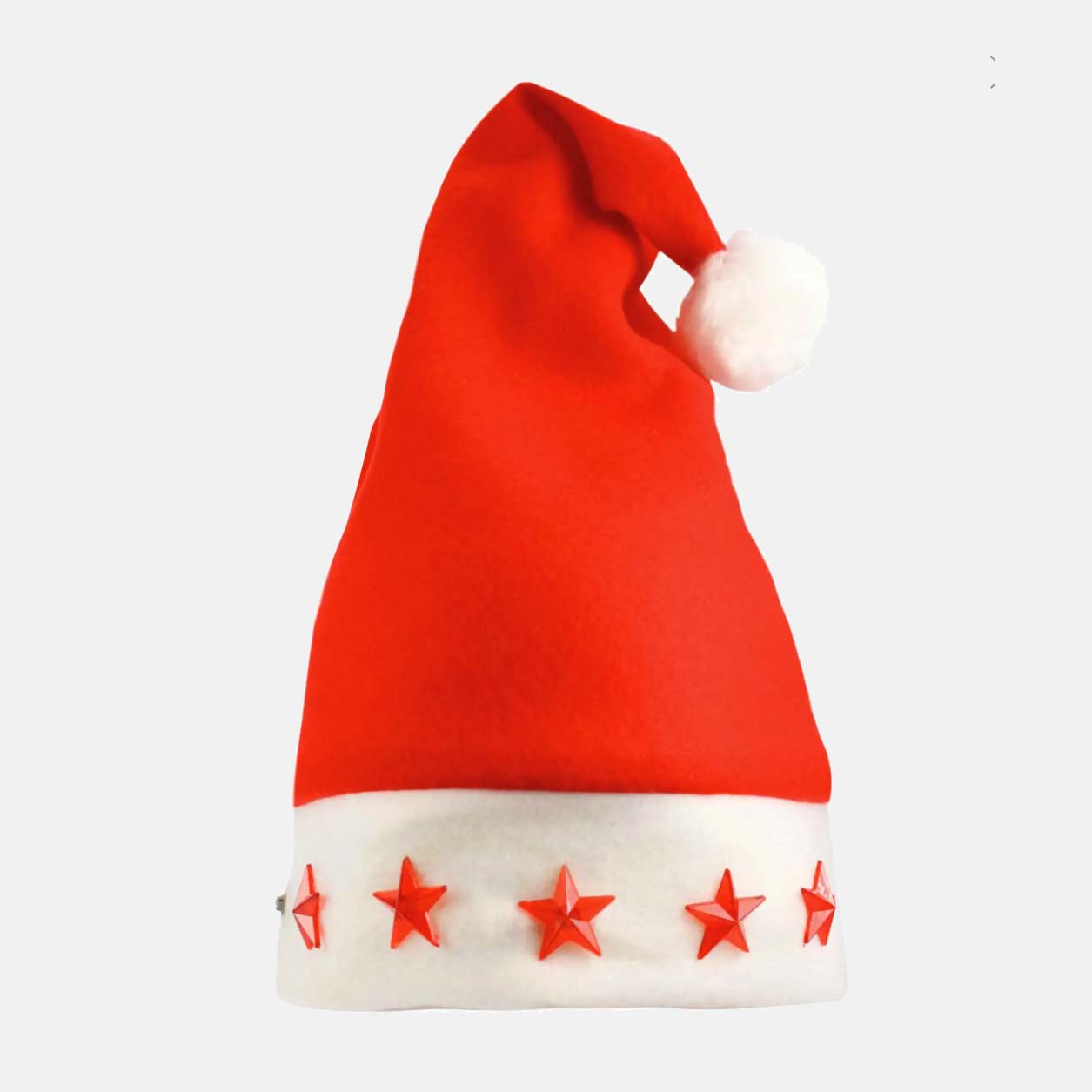 Kerstmutsen met lampjes