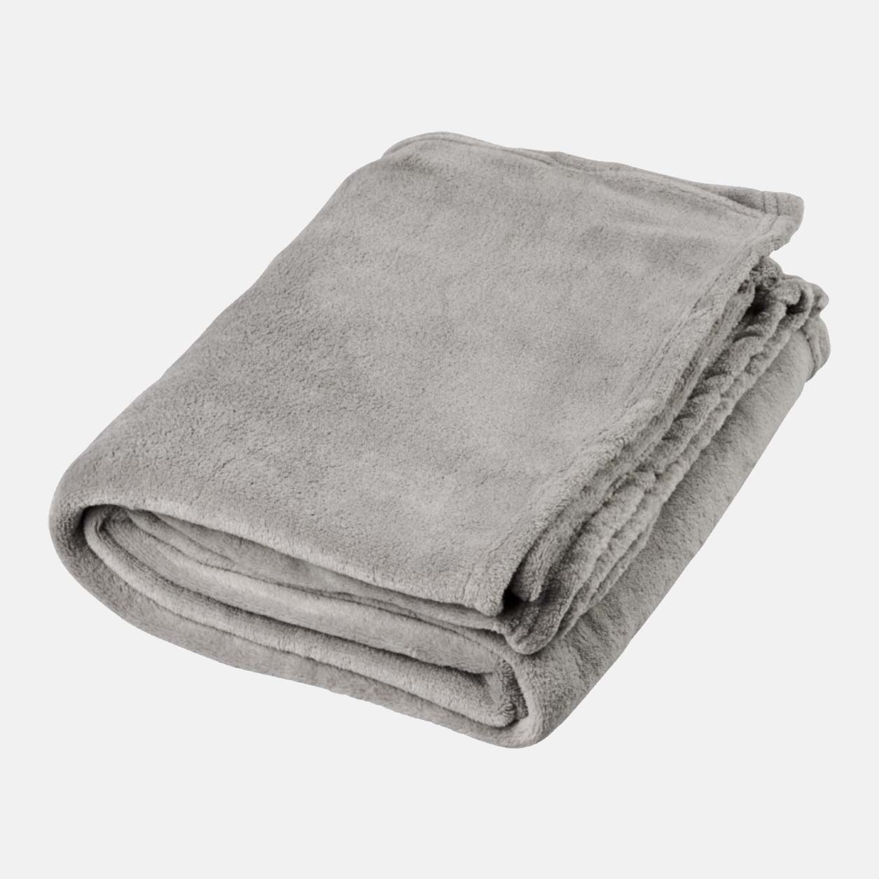 Luxe fleece dekens met borduring 150x125cm