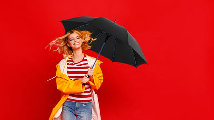 Storm paraplu met bedrukking