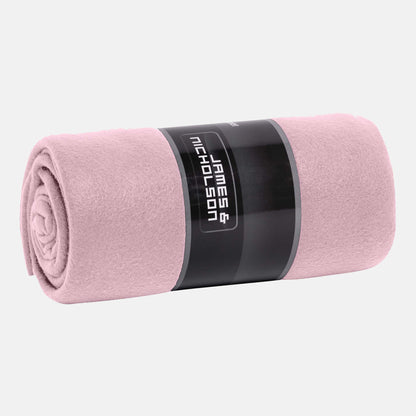 Multifunctional Fleece Deken met Borduring