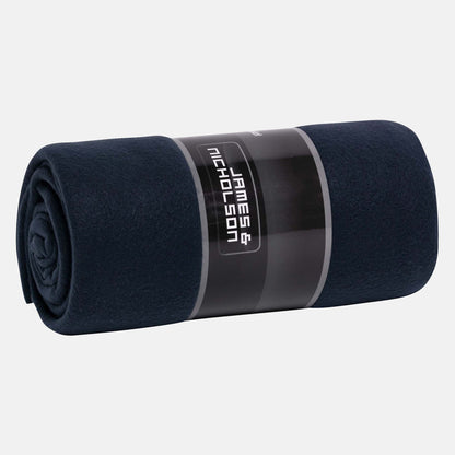 Multifunctional Fleece Deken met Borduring