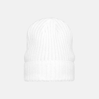 Grof Gebreide Muts met Borduring