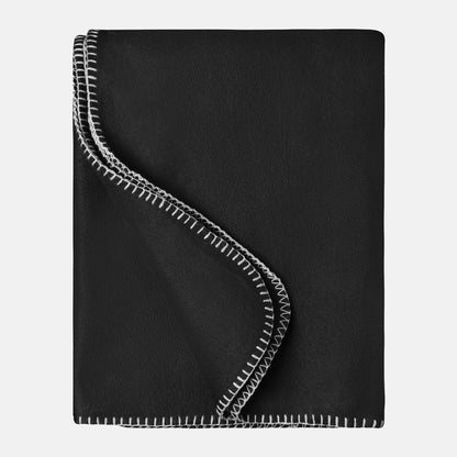 Multifunctional Fleece Deken met Borduring