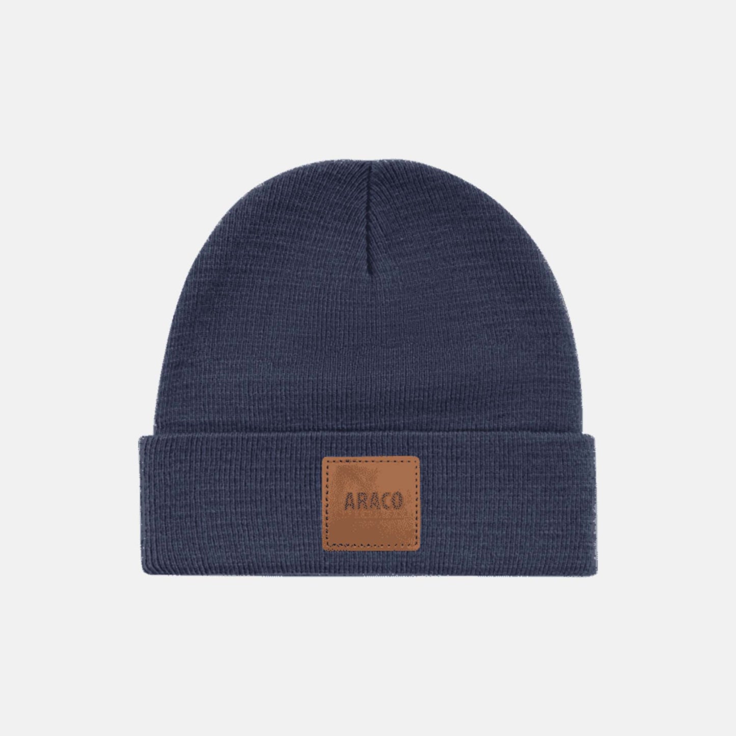 Gebreide 100% RPET Muts met Borduring