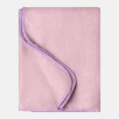 Multifunctional Fleece Deken met Borduring