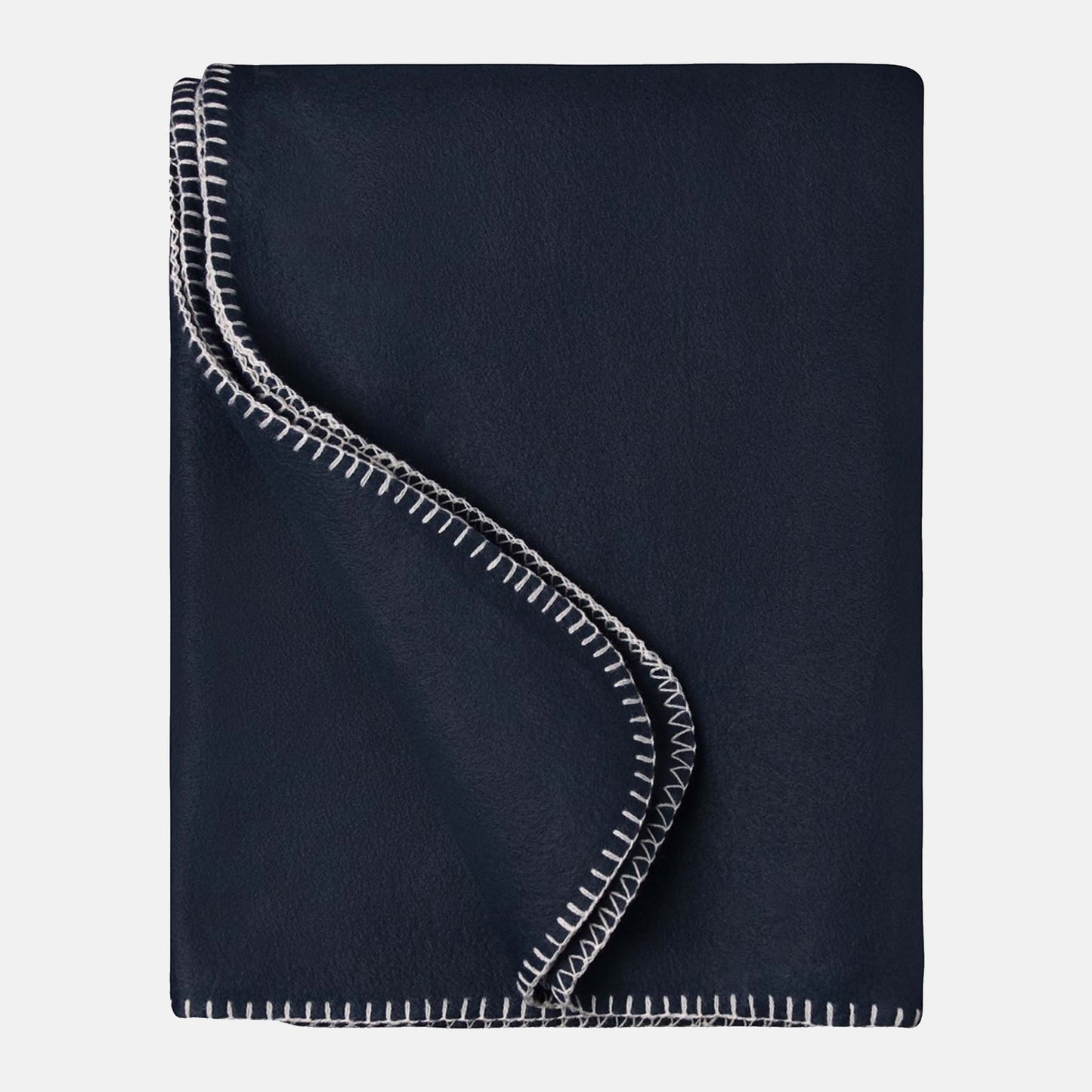 Multifunctional Fleece Deken met Borduring