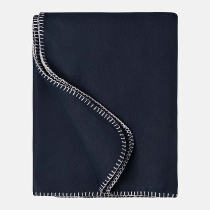 Multifunctional Fleece Deken met Borduring