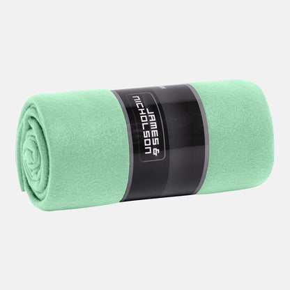 Multifunctional Fleece Deken met Borduring