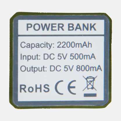WS101B 2200/2600 mAh Powerbank