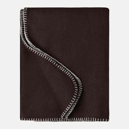 Multifunctional Fleece Deken met Borduring