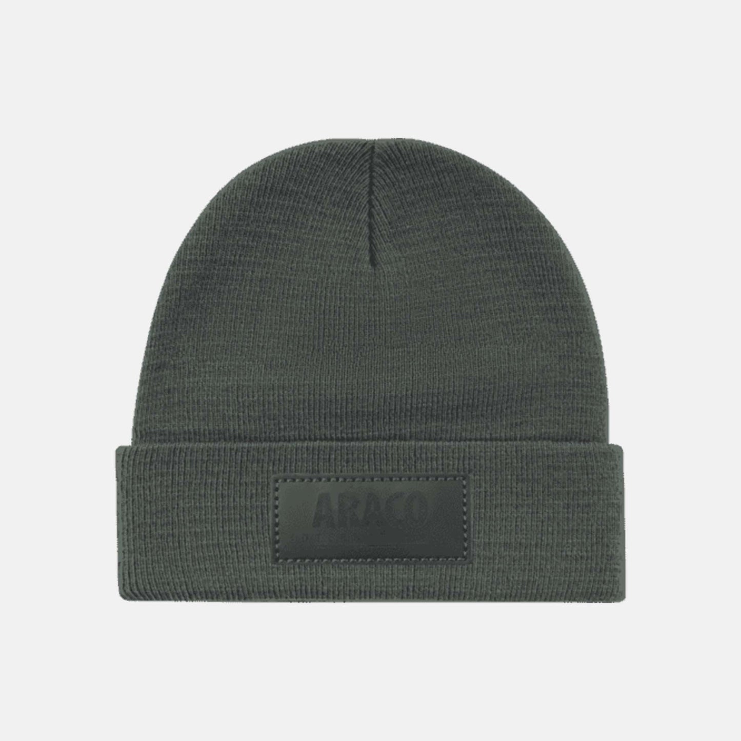 Gebreide 100% RPET Muts met Borduring