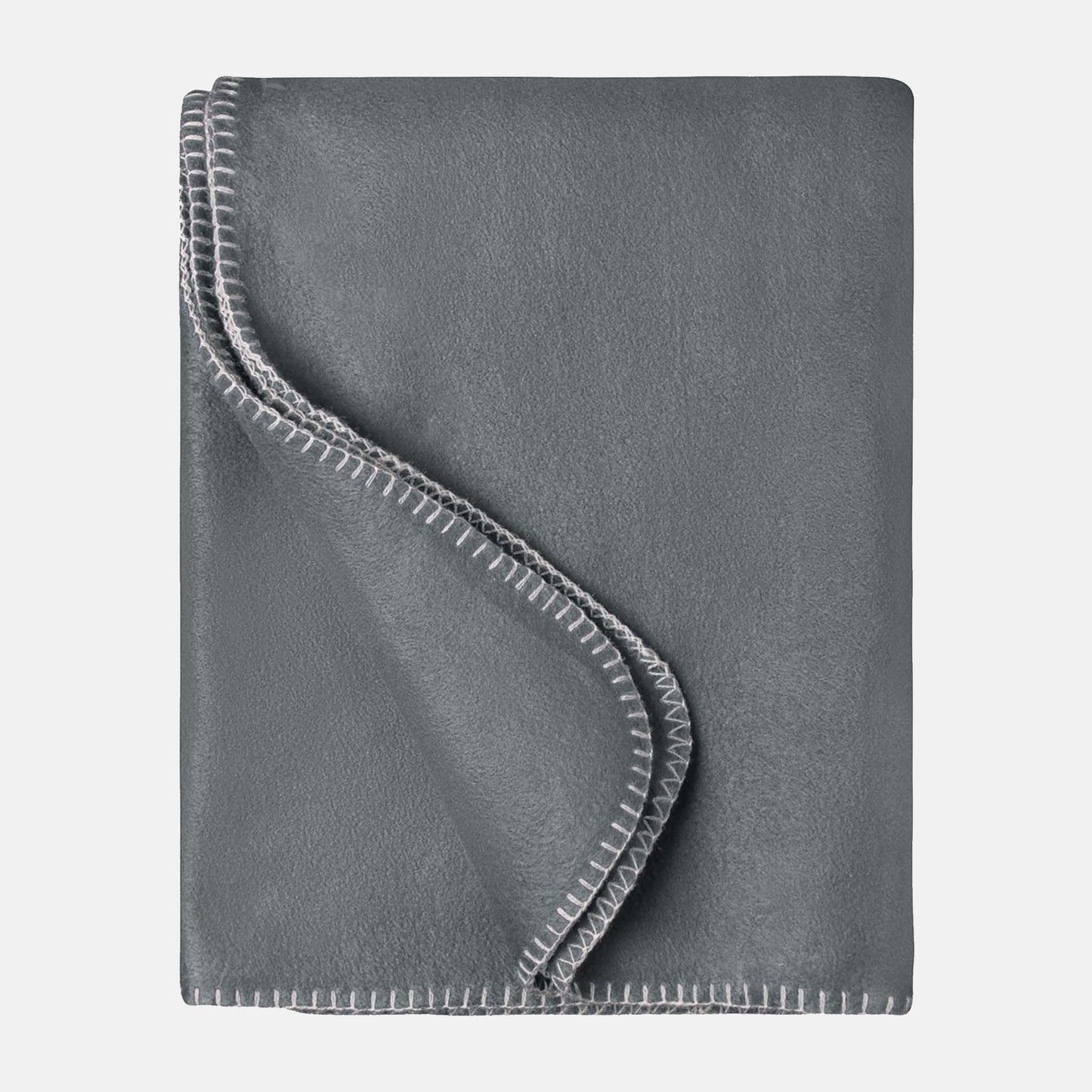 Multifunctional Fleece Deken met Borduring