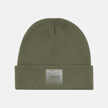 Gebreide 100% RPET Muts met Borduring