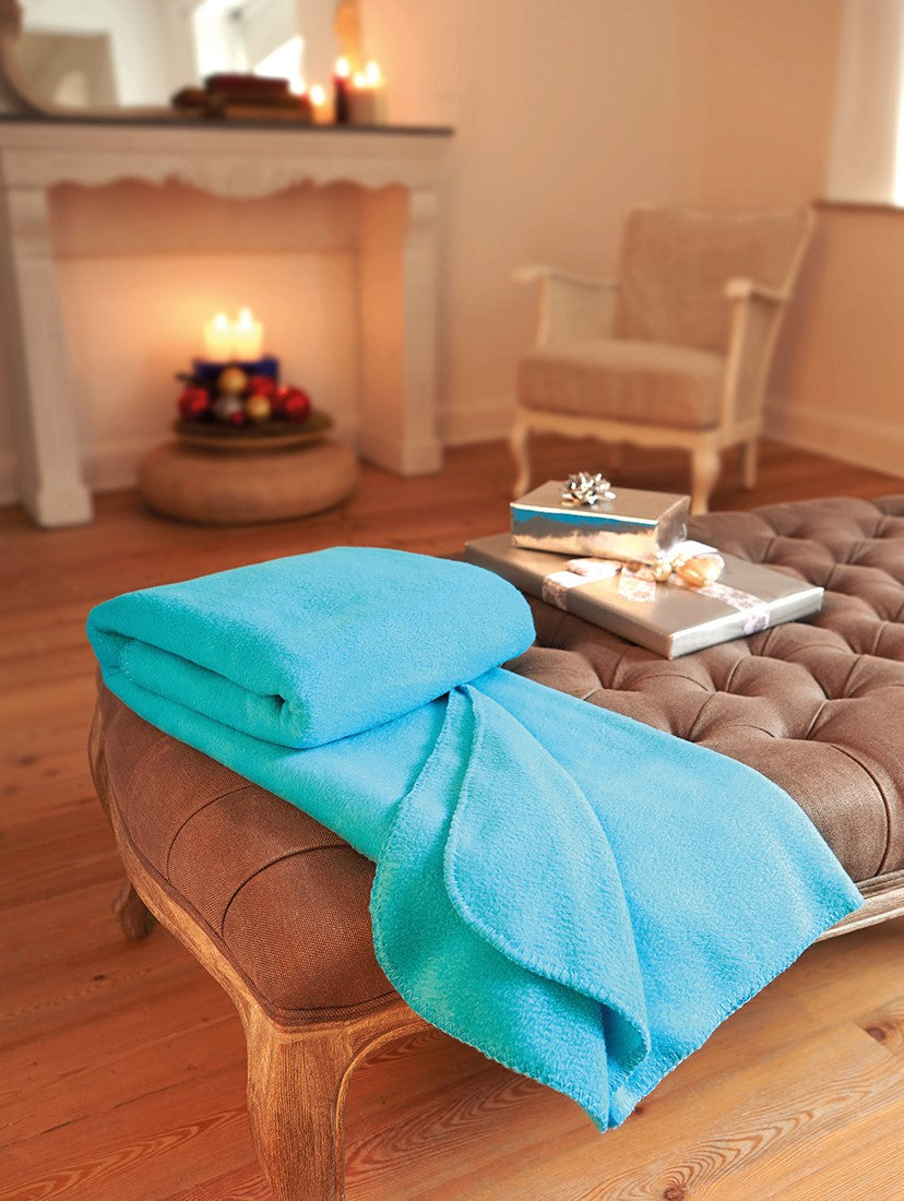 Fleece Deken met Borduring