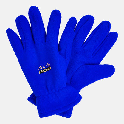 Fleece handschoenen met bedrukking