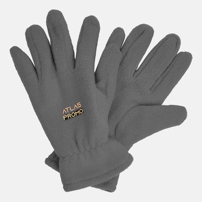 Fleece handschoenen met bedrukking