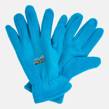 Fleece handschoenen met bedrukking