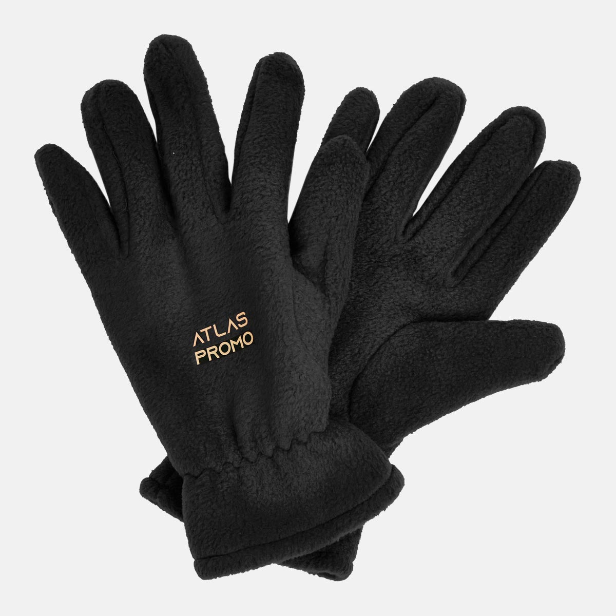 Fleece handschoenen met bedrukking