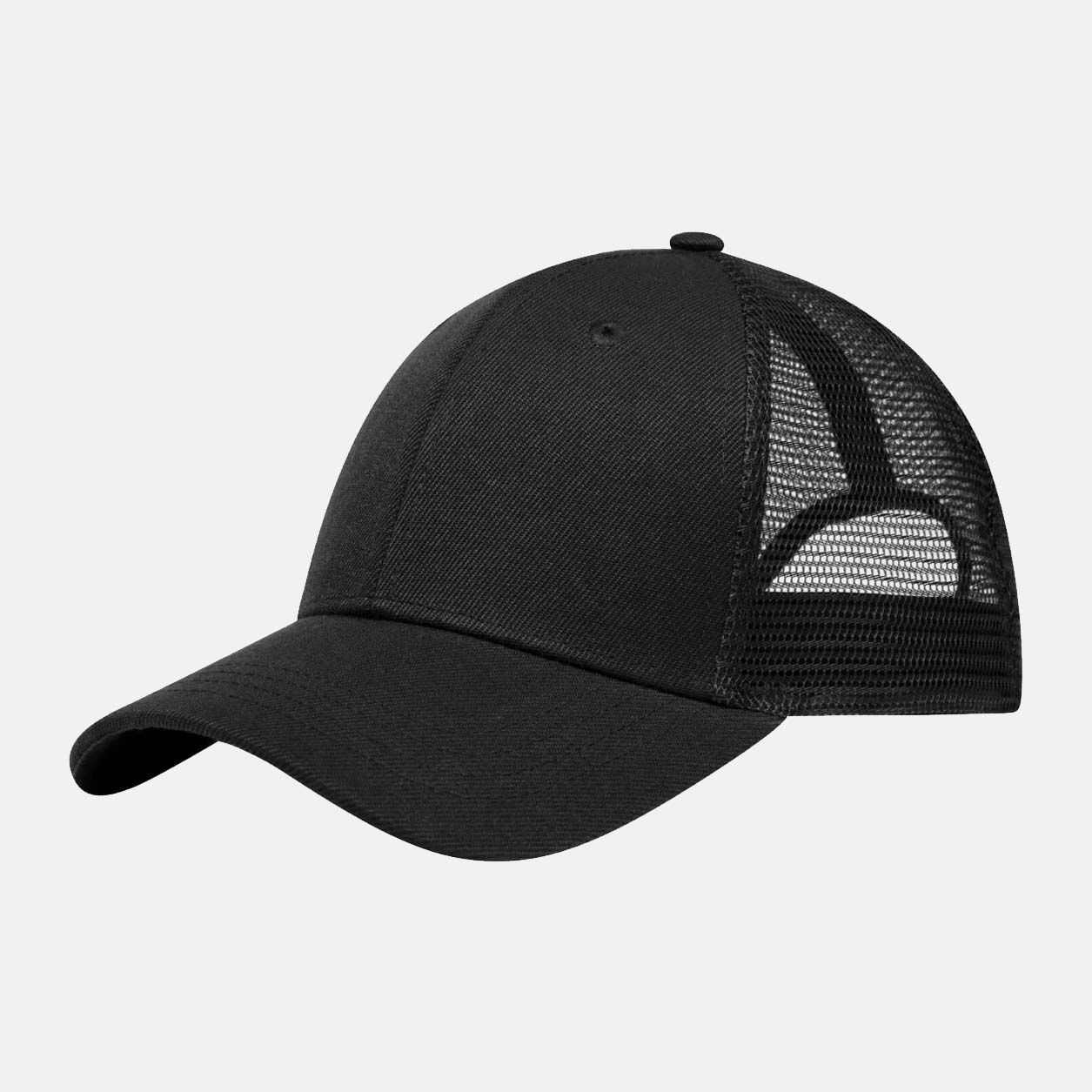 Luxe trucker cap met borduring