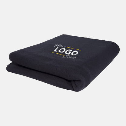 Fleece dekens met borduring 150x120cm