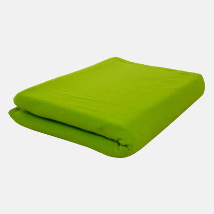 Fleece dekens met borduring 150x120cm