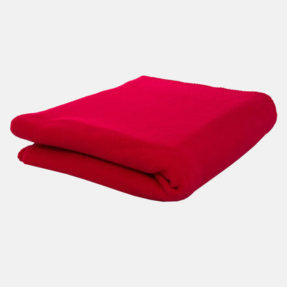 Fleece dekens met borduring 150x120cm