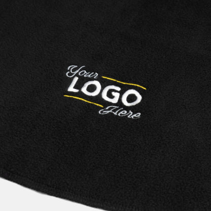 Fleece dekens met borduring 150x120cm